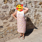 Adult Medium Apron – First Flowers (Ballet Pink Summer 2025) - SALE