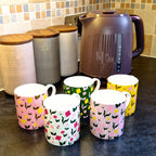 Fine Bone China Mug – First Flowers (Ballet Pink Design)