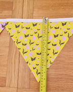 Indoor and Outdoor Bunting in First Flowers Sunshine Yellow - Summer 2025 - SALE
