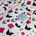 Double Oven Gloves – First Flowers (Tea Green)