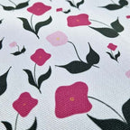 Organic Cotton Tea Towel – First Flowers (Tea Green)