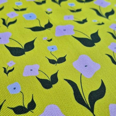 Double Oven Gloves – First Flowers (Sunshine Yellow)