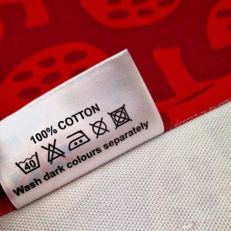 Organic Cotton Tea Towel – Glen Tanar Mushrooms (Very Berry)