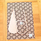 Organic Cotton Tea Towel – Glen Tanar Mushrooms (Shiitake)