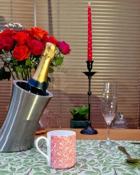 Fine Bone China Mug – Love Collection (Million Hearts Design)