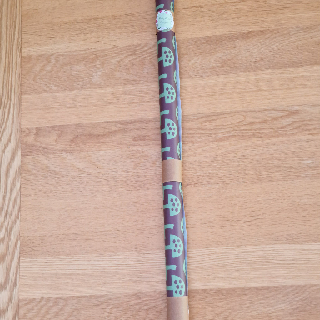 Wrapping Paper in Glen Tanar Mushrooms in Bark - Summer 2025 - SALE