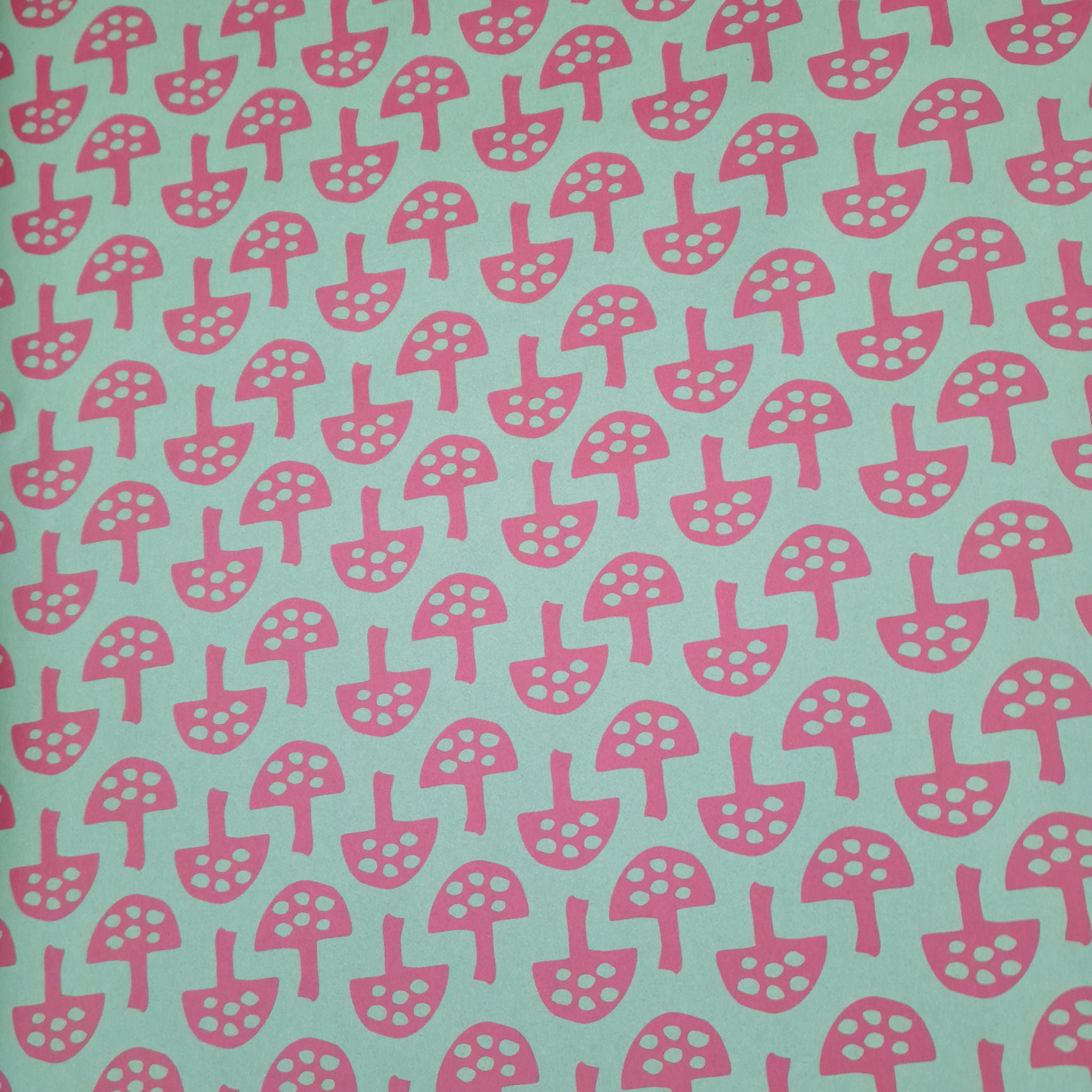 Wrapping Paper in Glen Tanar Mushrooms in Grass - Summer 2025 - SALE