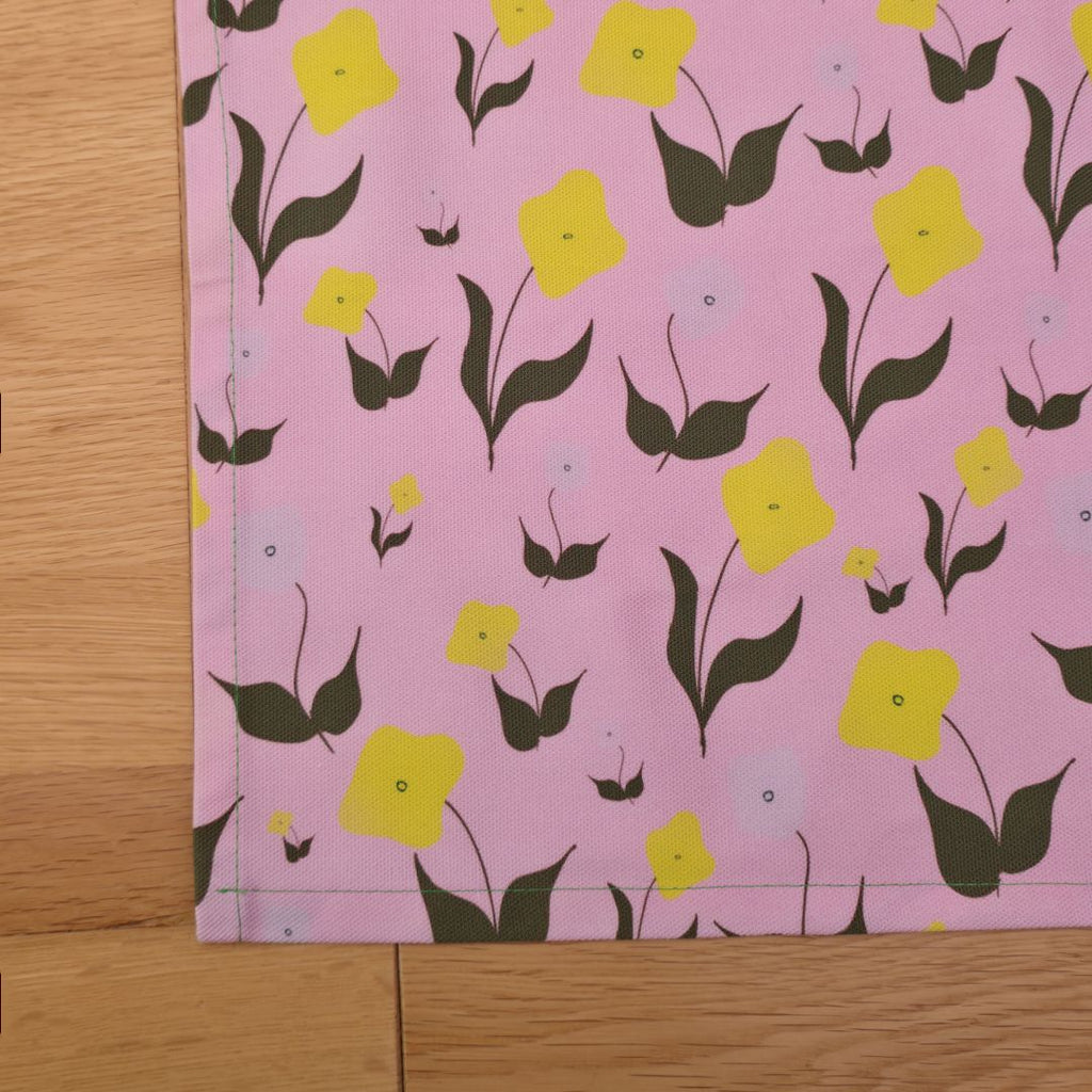 Cotton Tea Towel – First Flowers (Ballet Pink 2025) - SALE