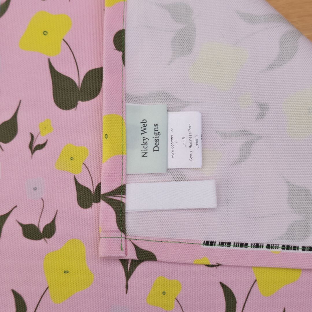 Cotton Tea Towel – First Flowers (Ballet Pink 2025) - SALE