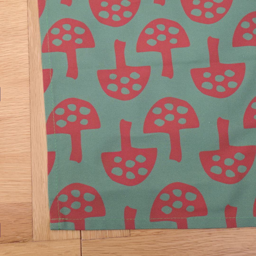 Cotton Tea Towel – Glen Tanar Mushrooms (Grass - Summer 2025) - SALE