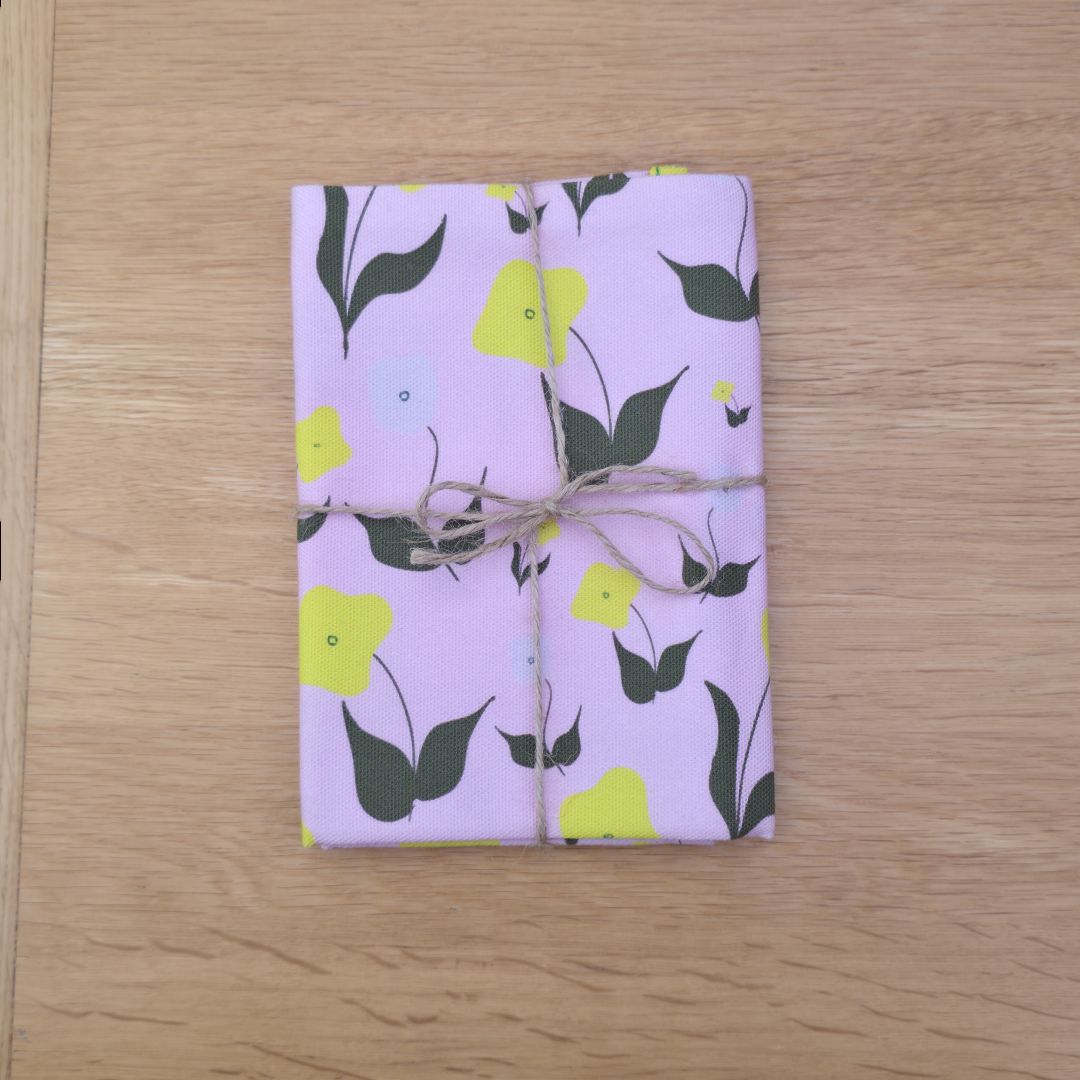 Cotton Tea Towel – First Flowers (Ballet Pink 2025) - SALE