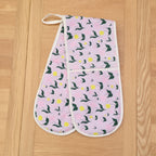 Cotton Double Oven Glove – First Flowers (Lilac Dusk Summer 2025) - SALE