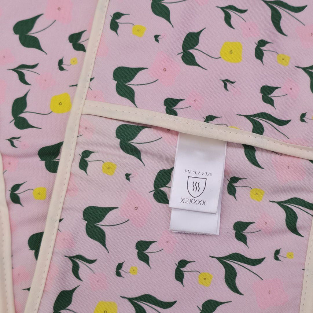 Cotton Double Oven Glove – First Flowers (Lilac Dusk Summer 2025) - SALE