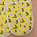Cotton Double Oven Glove – First Flowers (Sunshine Yellow - Summer 2025) - SALE