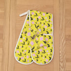Cotton Double Oven Glove – First Flowers (Sunshine Yellow - Summer 2025) - SALE