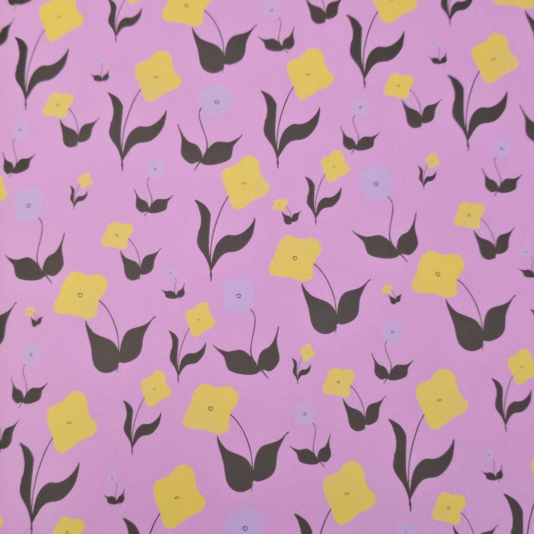 Wrapping Paper in First Flowers Ballet Pink - Summer 2025 - SALE