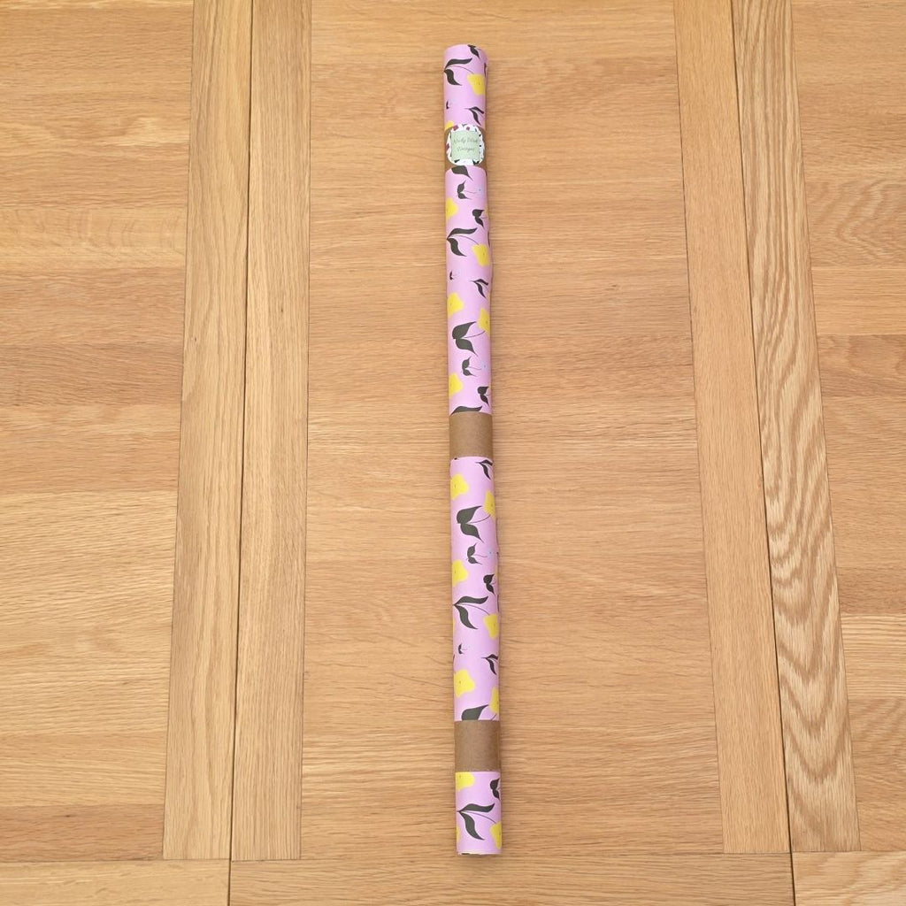 Wrapping Paper in First Flowers Ballet Pink - Summer 2025 - SALE