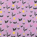 Wrapping Paper in First Flowers Lilac Dusk - Summer 2025 - SALE