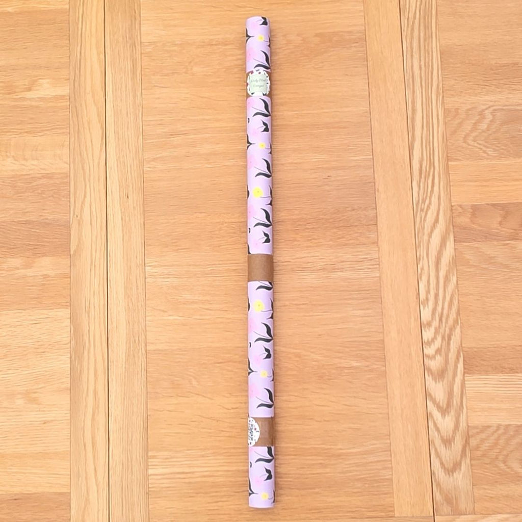 Wrapping Paper in First Flowers Lilac Dusk - Summer 2025 - SALE