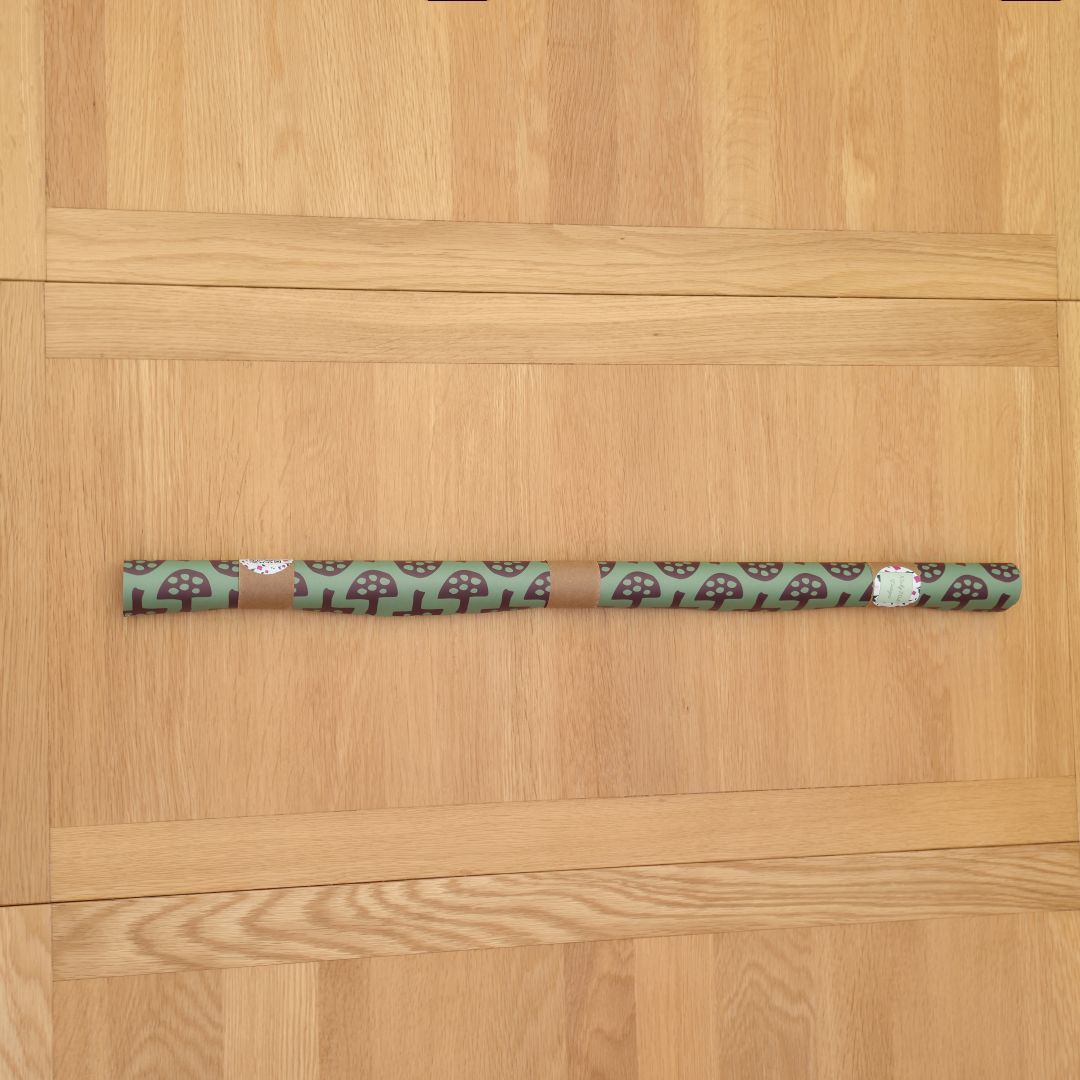 Wrapping Paper in Glen Tanar Mushrooms in Forest Floor - Summer 2025 - SALE