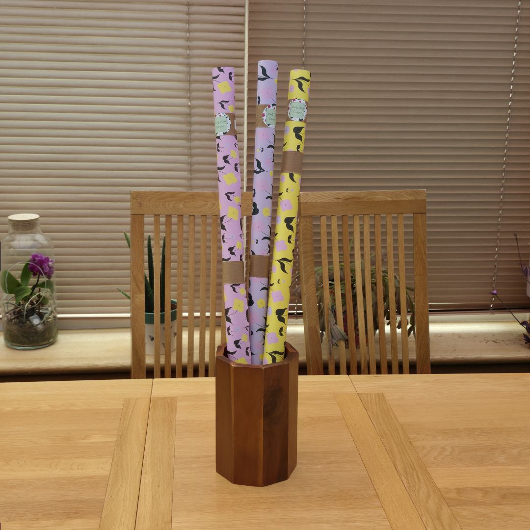 Wrapping Paper in First Flowers Lilac Dusk - Summer 2025 - SALE