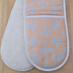 Double Oven Gloves – Glen Tanar Mushrooms (Organic Acorn) - SAMPLE SALE