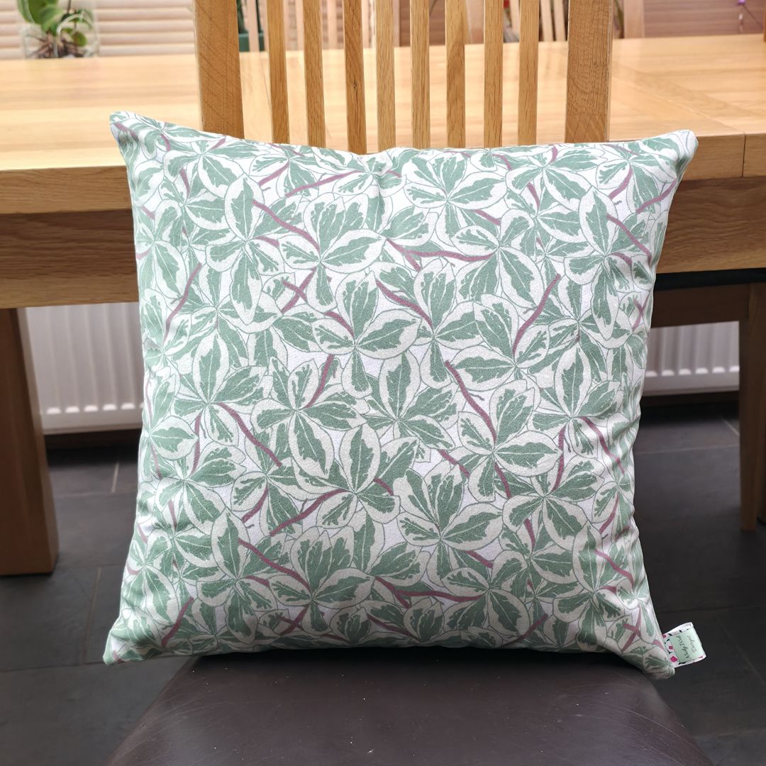 Cushion Cover – Variegated Boxwood - SAMPLE SALE