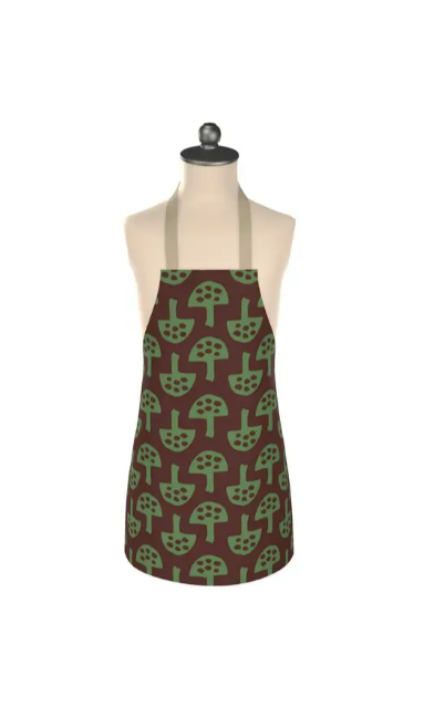 Children’s Cotton Apron – Glen Tanar Mushroom (Bark Summer 2025) - SALE
