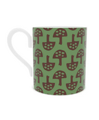 Fine bone china mug with Forest Floor design from The Glen Tanar Mushrooms Collection