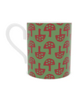 Fine bone china mug with Grass design from The Glen Tanar Mushrooms Collection