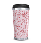Reusable Travel Mug – Love Collection (Million Hearts Design)